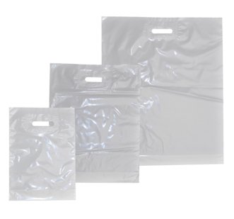 Sacs en plastique LDPE blanc
