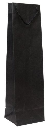 Sacs à vin en papier avec poignée textile