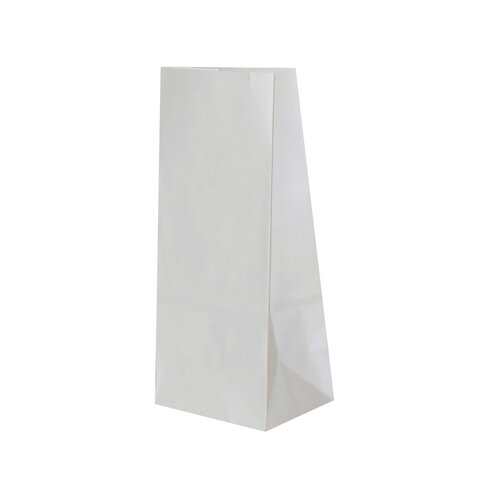 Sachet en papier écologique blanc
